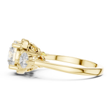 Gold Ring DDLR-276, Yellow Gold, view 3