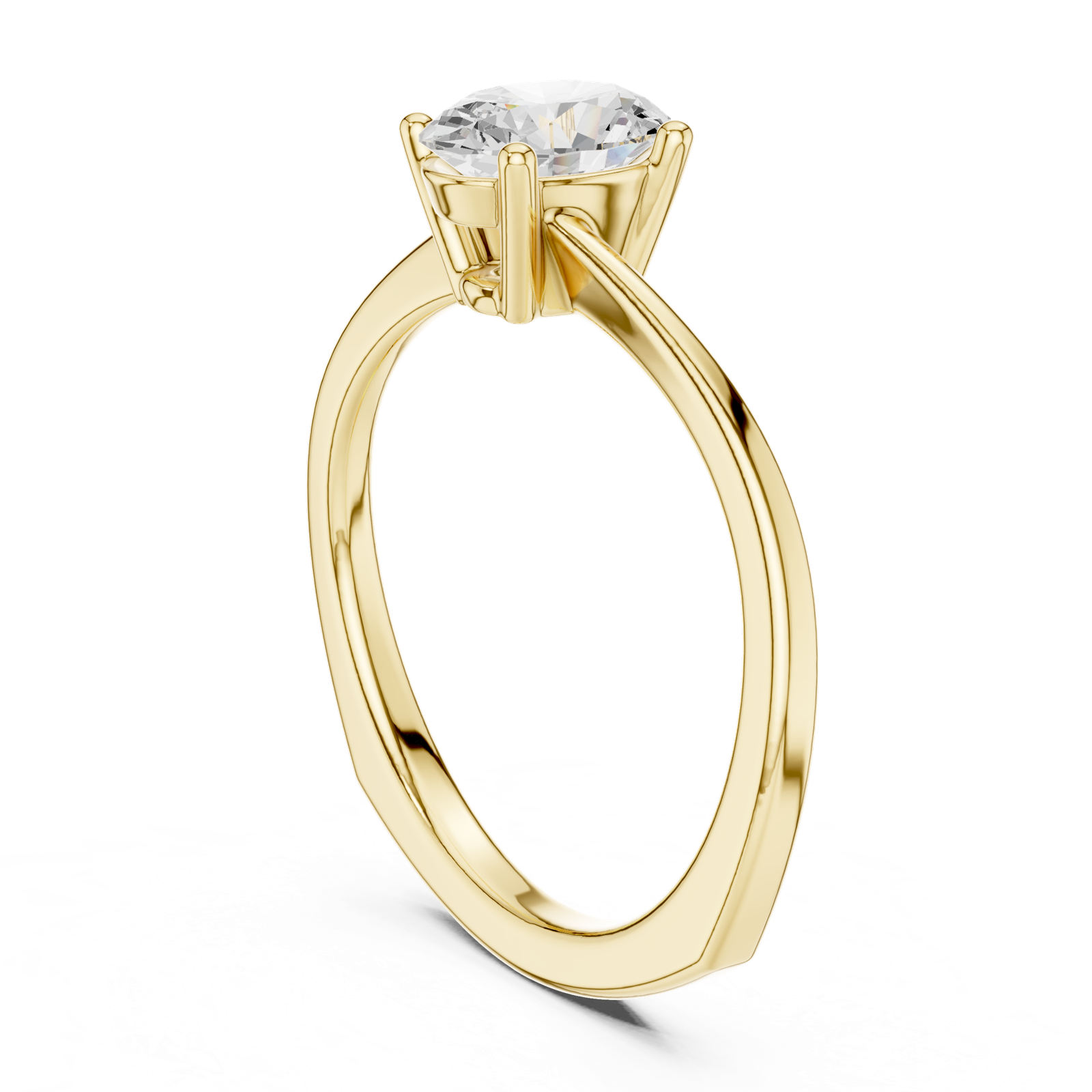 Gold Ring DDLR-478, Yellow Gold