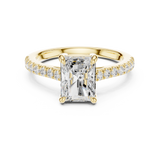 Gold Ring DDLR-881, Yellow Gold, view 4