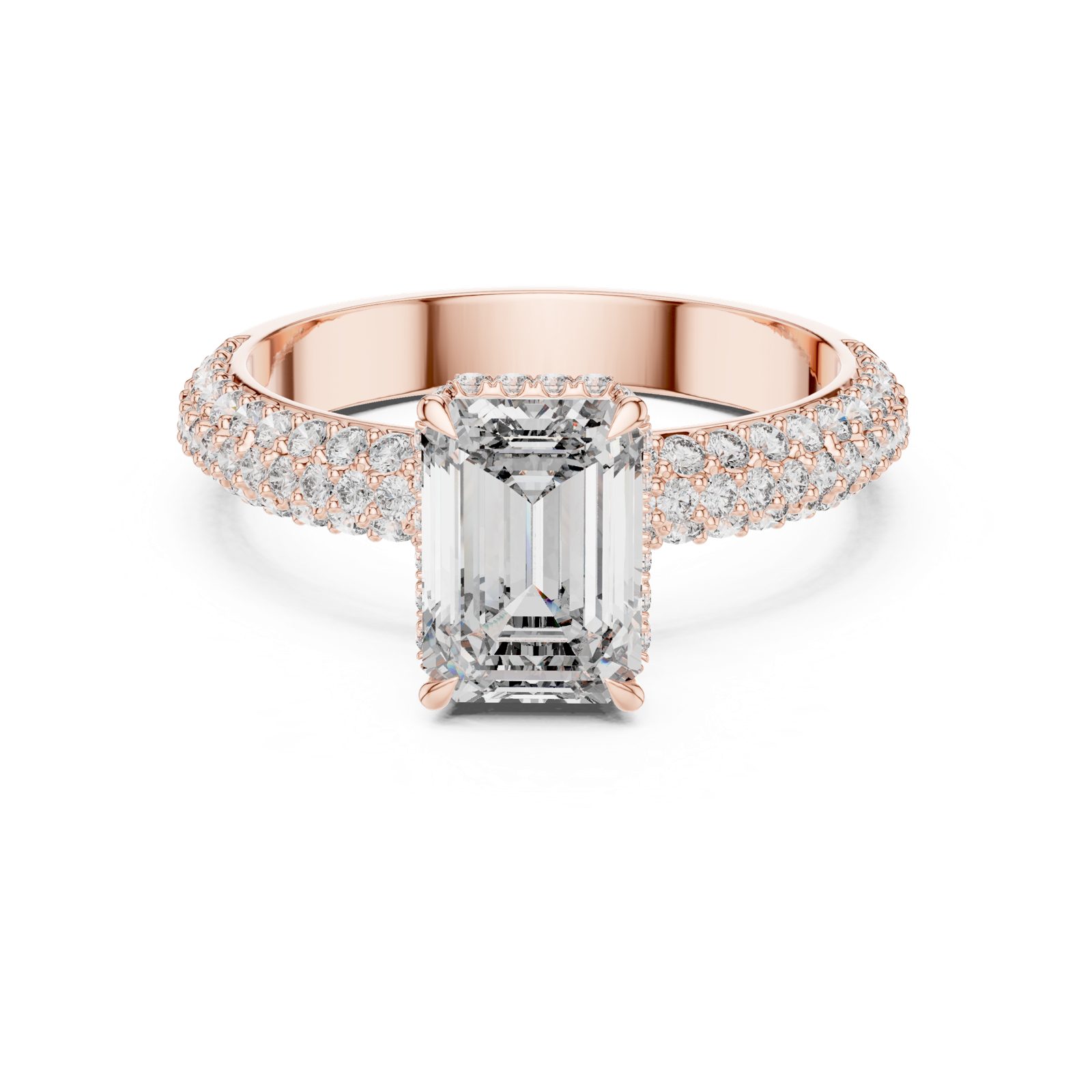 Gold Pendant 9-10035L_SS8, Rose Gold
