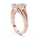 Gold Ring DDLR-253, Rose Gold, view 1