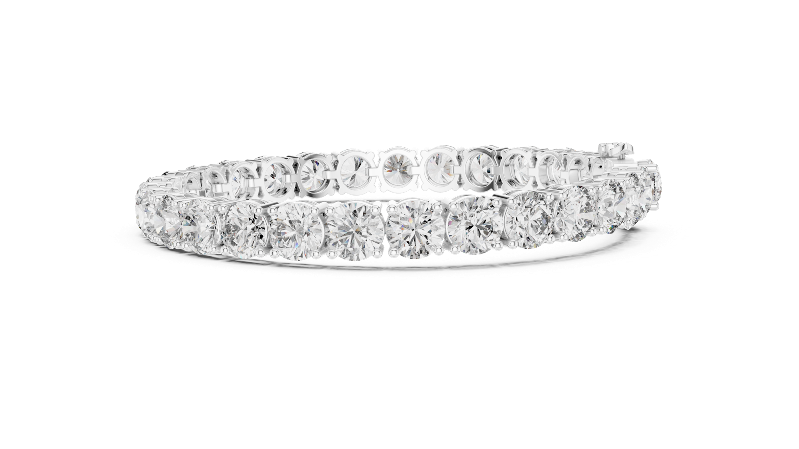 Gold Bracelet FBR0095-2 (1), White Gold, view 3