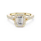 Gold Ring DDLR-909, Yellow Gold, view 4