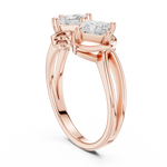 Gold Ring DDLR-516, Rose Gold