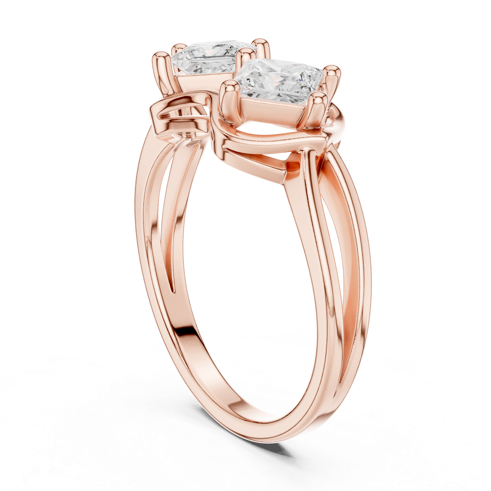 Gold Ring DDLR-516, Rose Gold