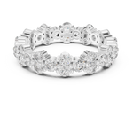 Gold Ring DDLR-210, White Gold, view 4