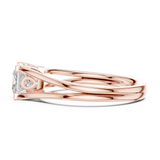 Gold Ring DDLR-572, Rose Gold, view 3