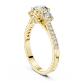 Gold Ring LR-0033, Yellow Gold, view 1