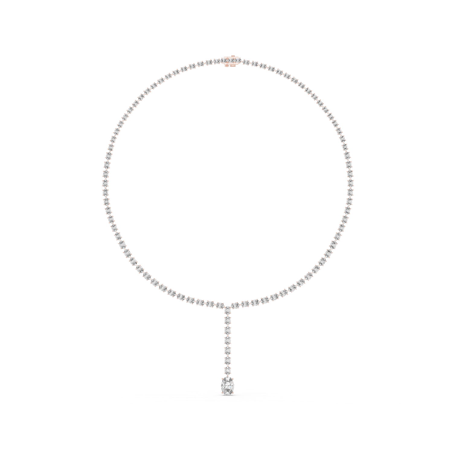 Gold Necklace GNK-0047, Rose Gold