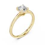 Gold Ring DDLR-799, Yellow Gold, view 2