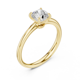 Gold Ring DDLR-799, Yellow Gold, view 2