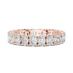 Gold Ring DDLR-621, Rose Gold, view 3