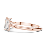 Gold Ring DDLR-1073, Rose Gold, view 3