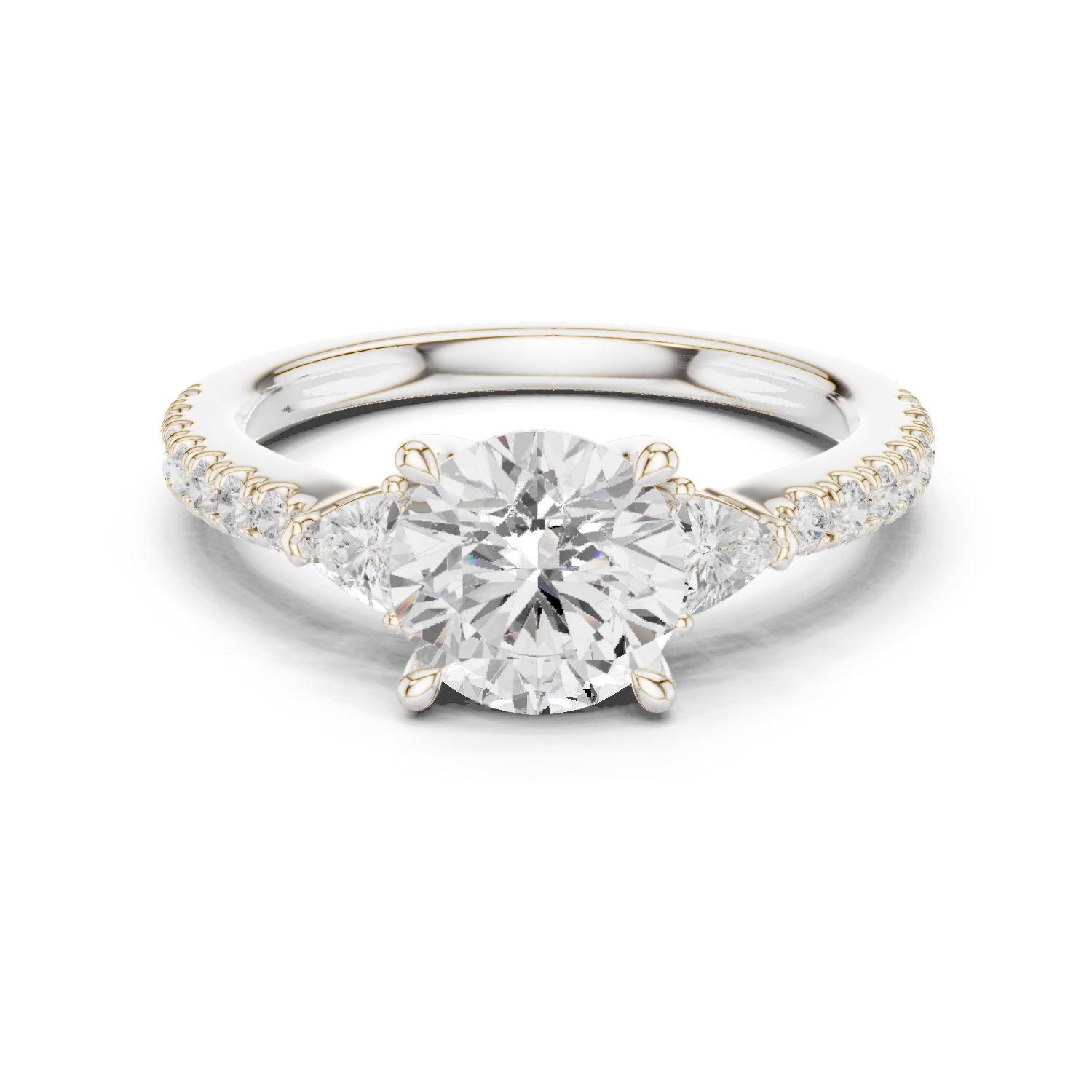 Gold Ring DDLR-897, White Gold