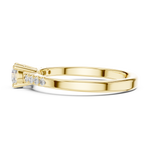 Gold Ring DDLR-834, Yellow Gold, view 3