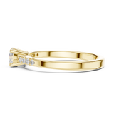 Gold Ring DDLR-834, Yellow Gold, view 3
