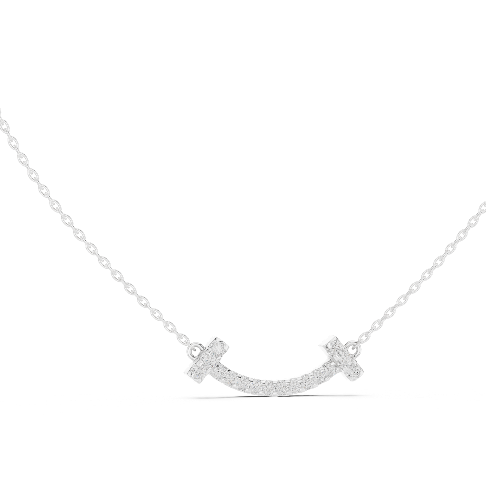 Gold Pendant GPD-0030, White Gold, view 1