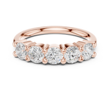 Gold Ring DDLR-616, Rose Gold, view 4