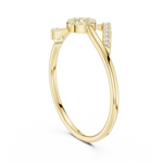 Gold Ring HLR-202, Yellow Gold