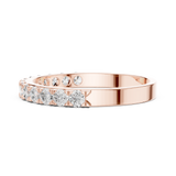 Gold Ring DDLR-696, Rose Gold, view 3