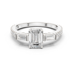 Gold Ring DDLR-1088, White Gold