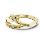 Gold Ring DDLR-737, Yellow Gold