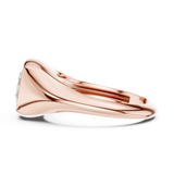 Gold Jewelry L36-4, Cushion center stone, Rose Gold, view 3