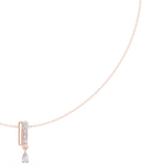 Gold Necklace SBWN (14), Rose Gold, view 3