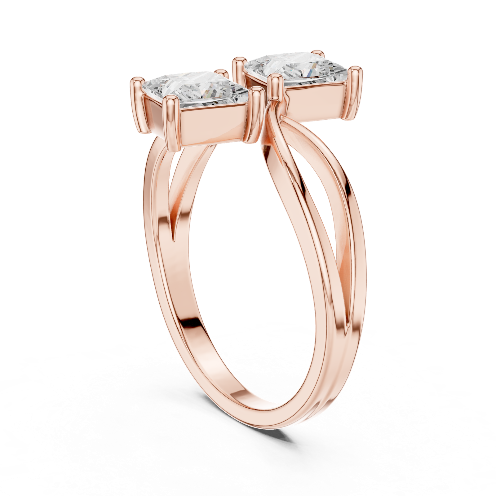 Gold Ring DDLR-470, Rose Gold