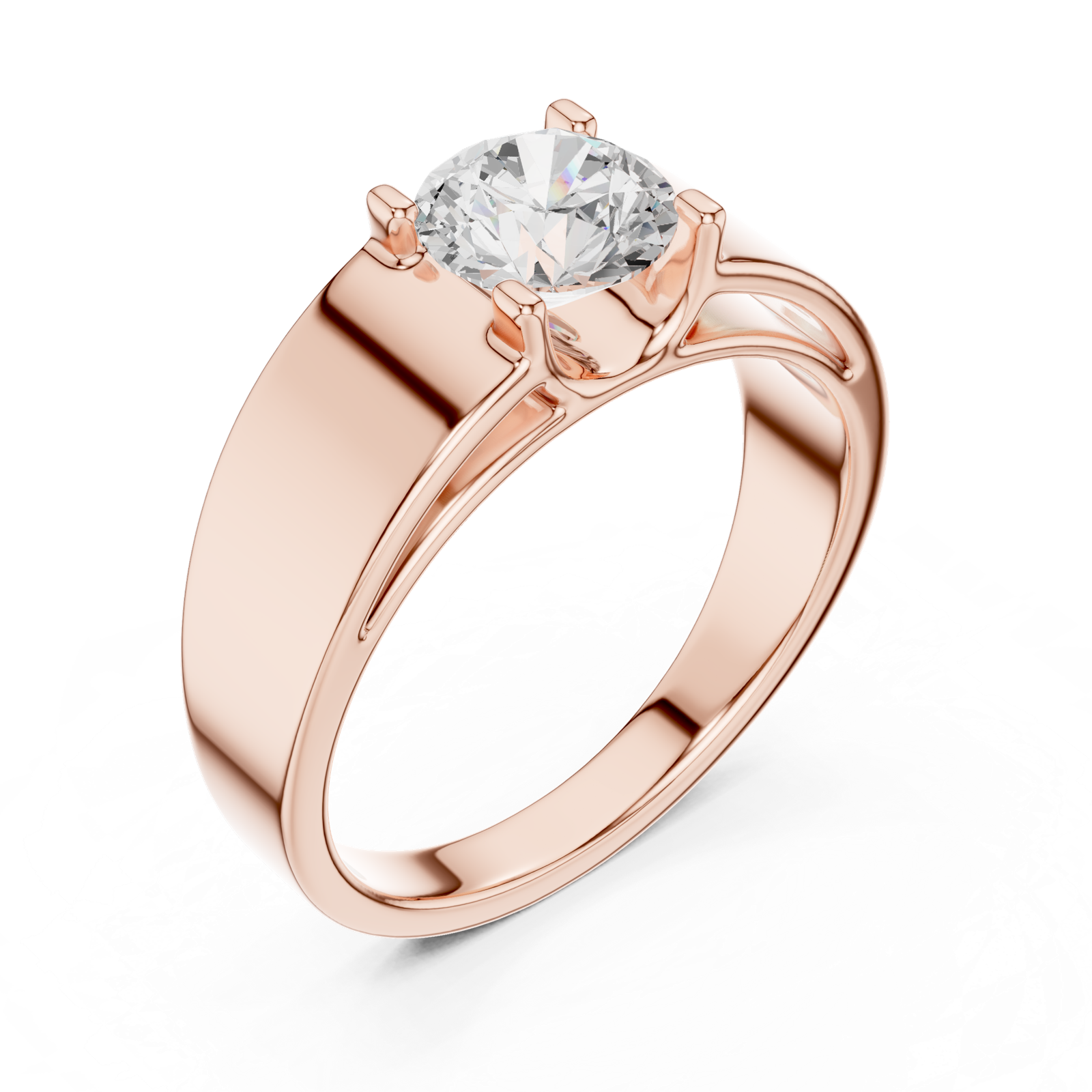 Gold Ring SBMR(5), Rose Gold, view 2