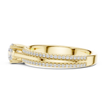 Gold Ring LR-0310, Yellow Gold, view 3