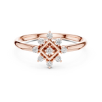Gold Ring 1 (414), Rose Gold, view 4