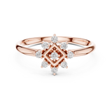 Gold Ring 1 (414), Rose Gold, view 4