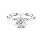 Gold Ring SBWR(18), White Gold, view 4