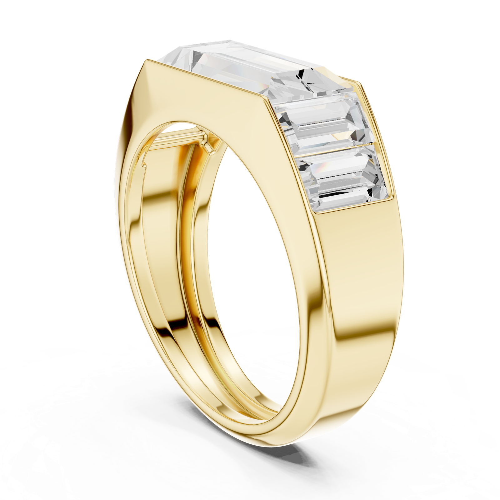 Gold Ring SBMR(37), Yellow Gold, view 1
