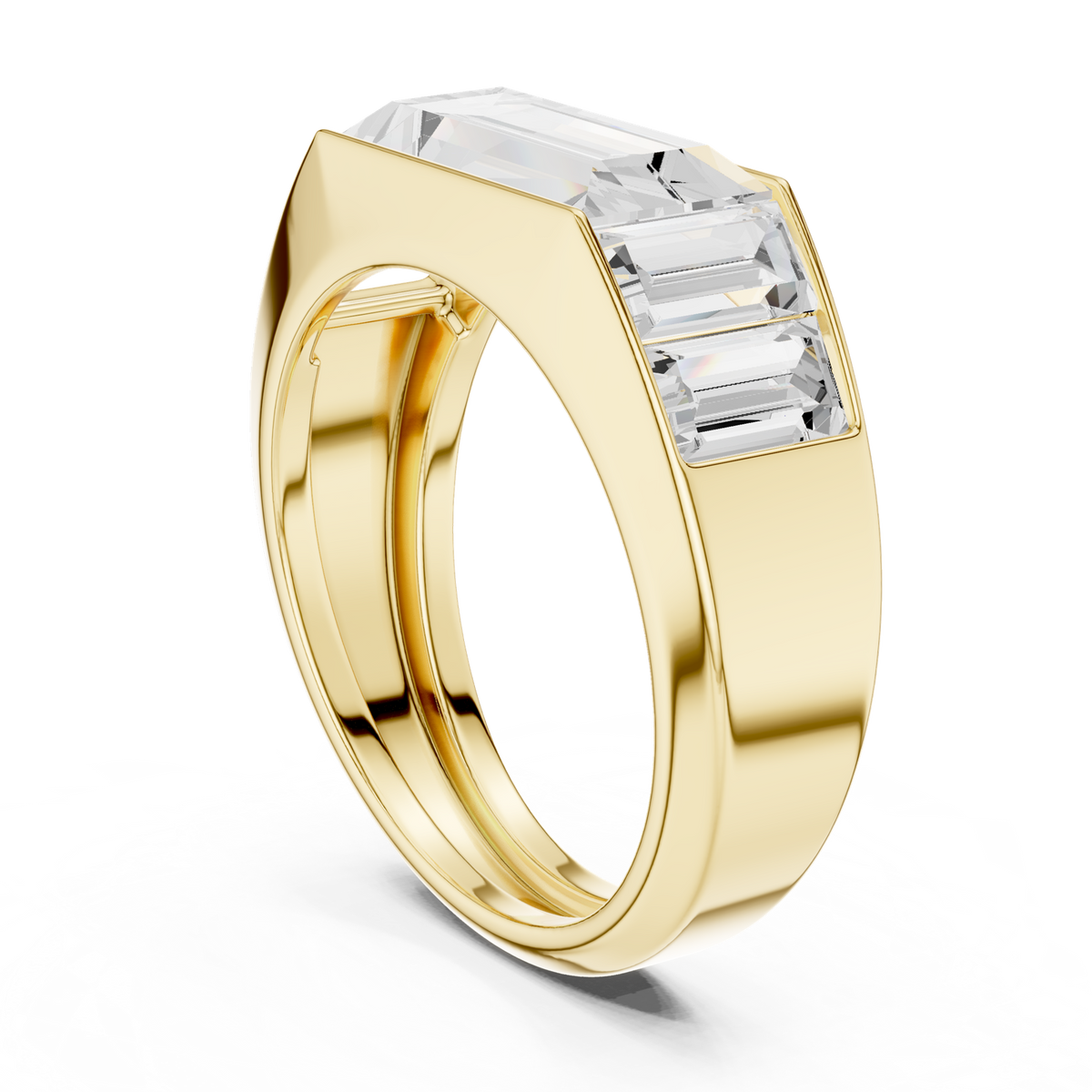 Gold Ring SBMR(37), Yellow Gold, view 1