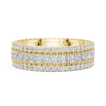 Gold Ring DDLR-225, Yellow Gold, view 3