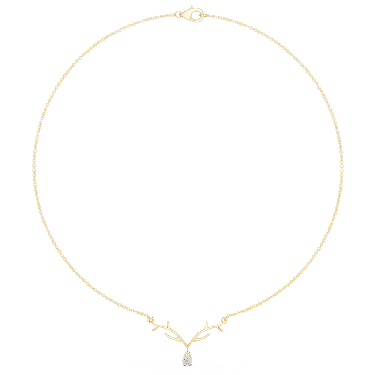 Gold Necklace SBWN (33), Yellow Gold