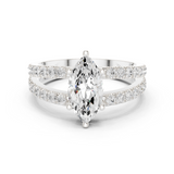 Gold Ring DDLR-1102, White Gold