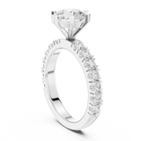 Gold Ring DDLR-751, White Gold, view 1