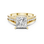 Gold Ring DDLR-997, Yellow Gold, view 4