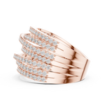 Gold Pendant 9-10039L_SS7, Rose Gold, view 3