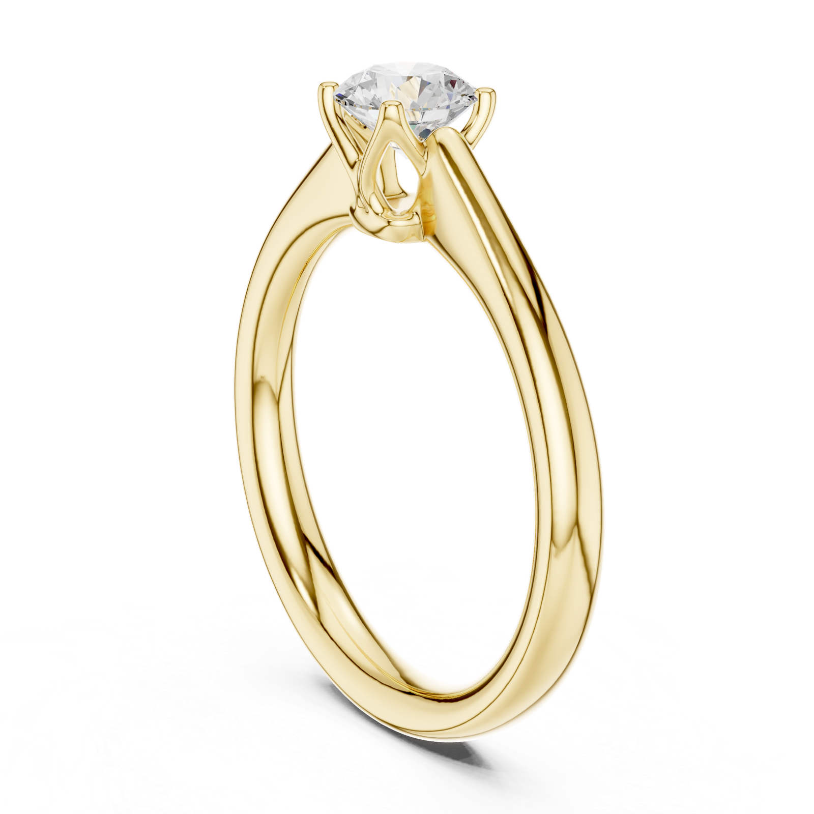 Gold Ring DDLR-565, Yellow Gold
