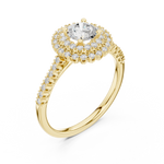 Gold Ring LR-0228, Yellow Gold, view 2