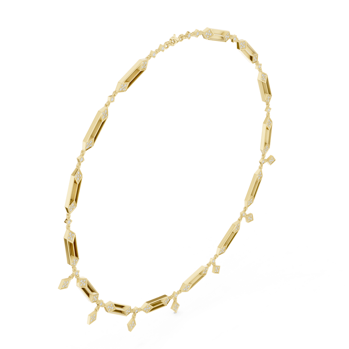 Gold Necklace SBWN (10), Yellow Gold, view 1
