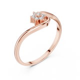 Gold Ring 1 (185), Rose Gold, view 2