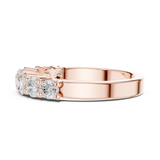 Gold Ring DDLR-382, Rose Gold, view 3