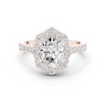 Gold Ring DDLR-351, Rose Gold