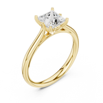 Gold Ring DDLR-798, Yellow Gold, view 2