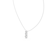 Gold Pendant GPD-0004, White Gold, view 2